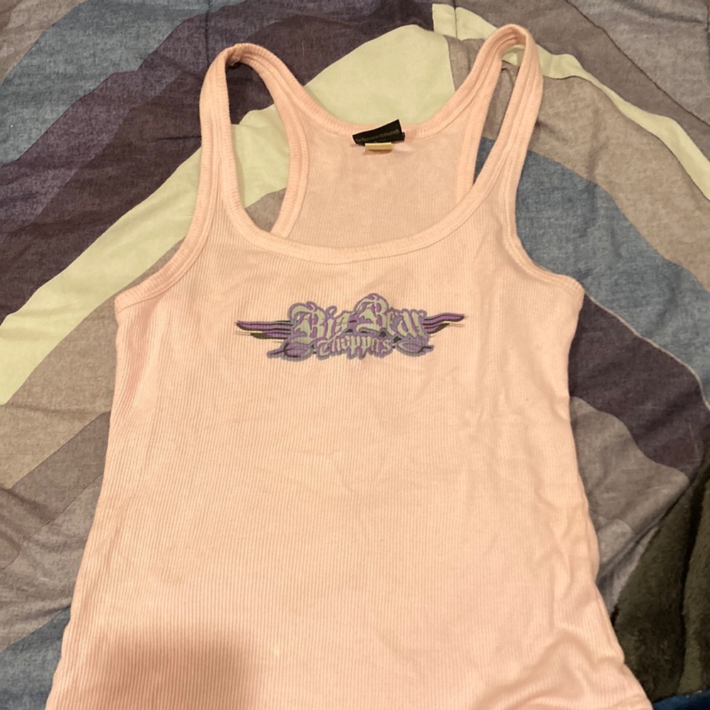Pink tank top